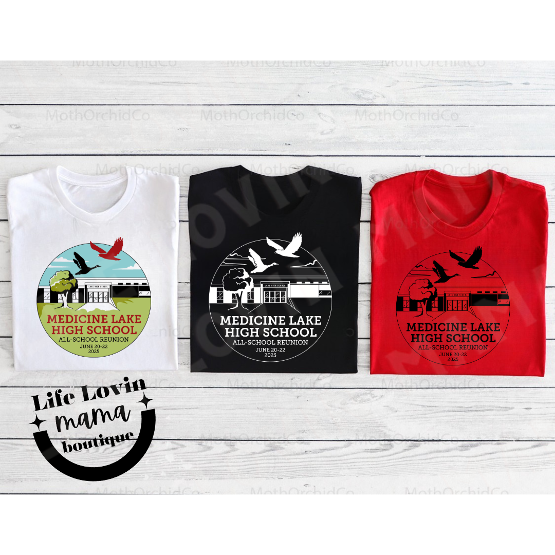 Med Lake All school Reunion YOUTH Tee