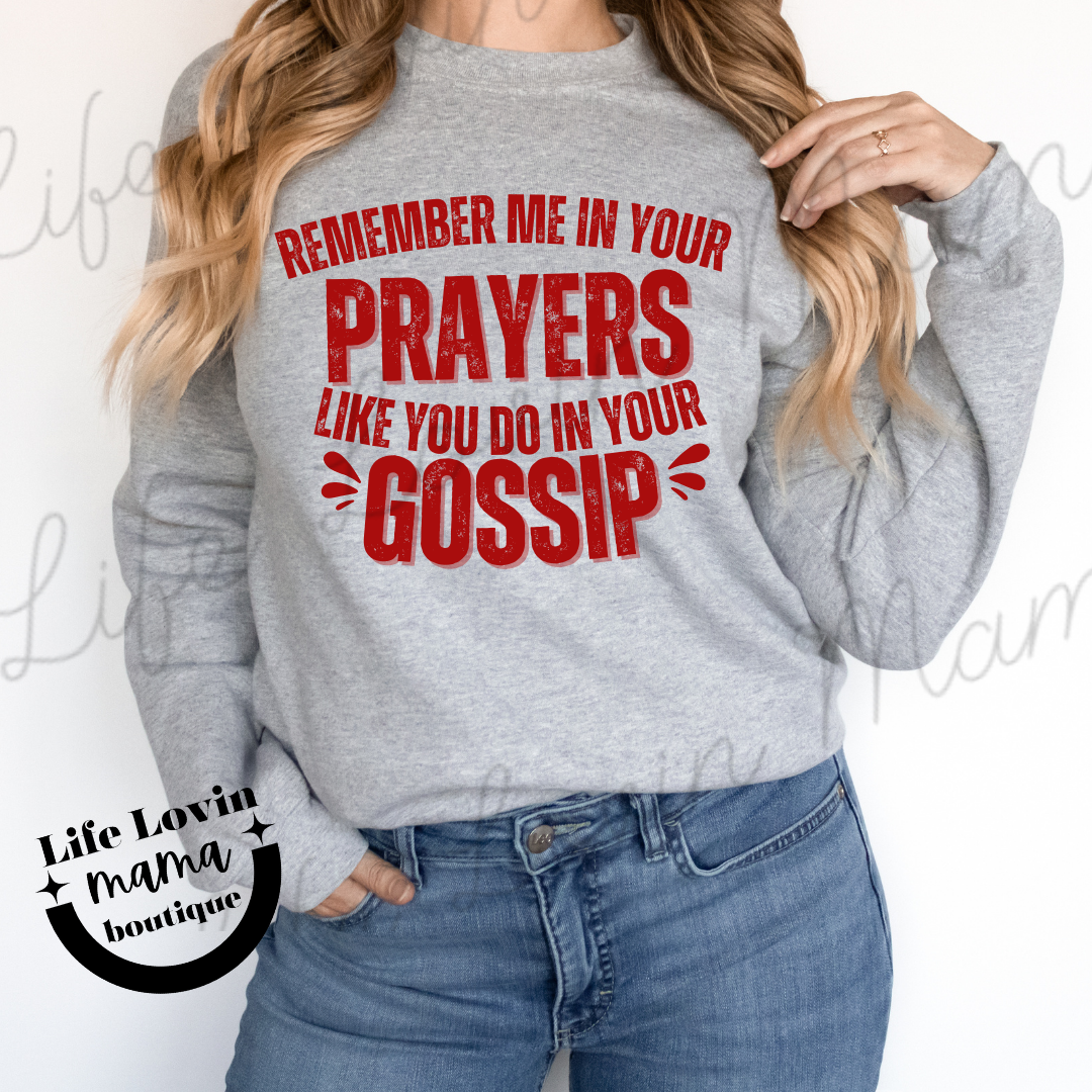 Remember me in your Prayers π