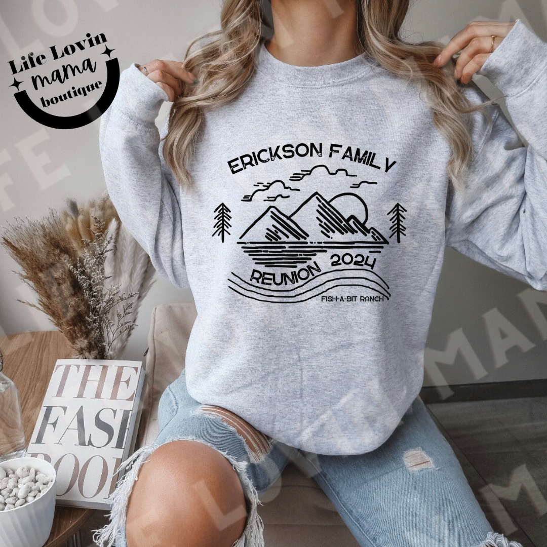 Erickson Family/Fish-A-Bit Sweatshirts and Hoodies and Long Sleeve Tees