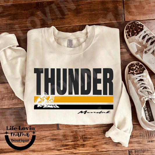 ADULT Retro Thunder design