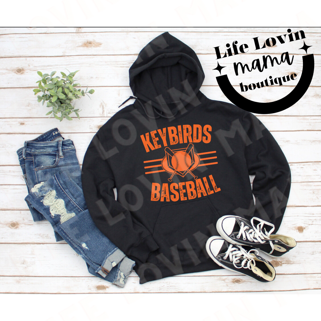 Custom Mascot Baseball/Softball Hoodies