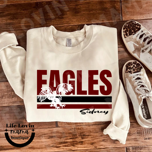 YOUTH RETRO EAGLES DESIGN