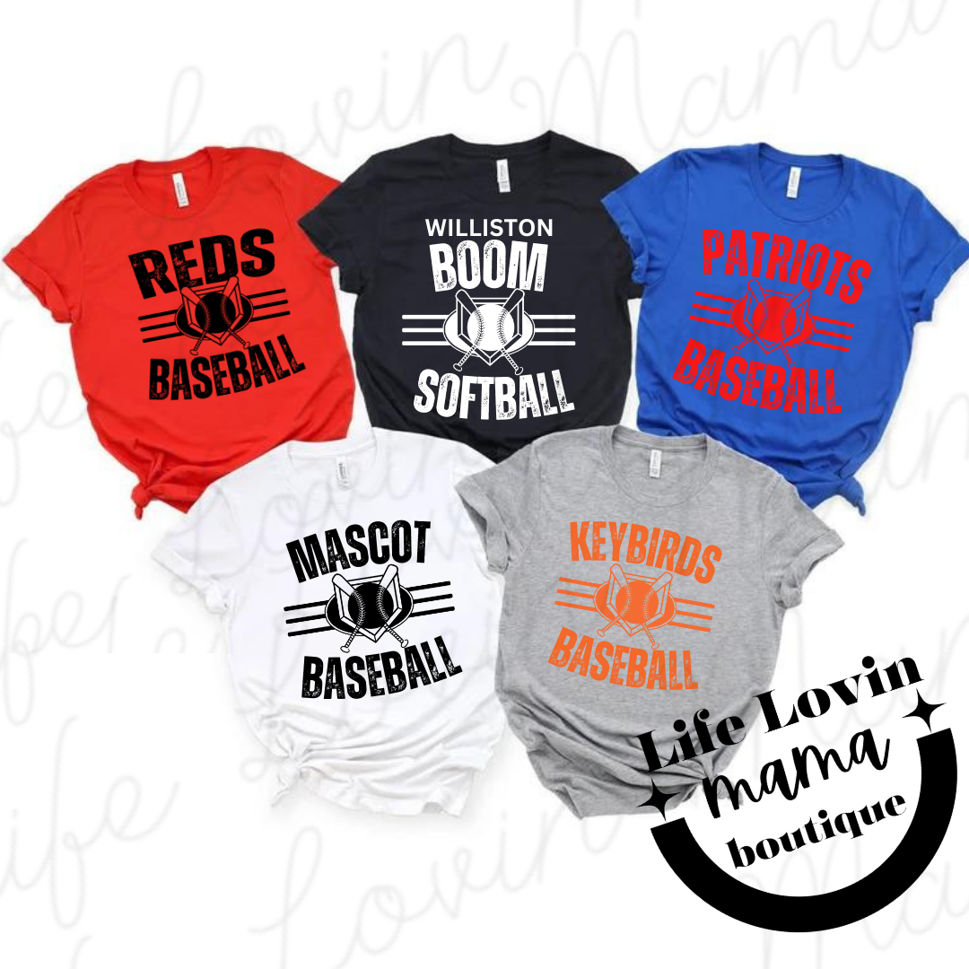 Youth Custom Mascot Baseball/Softball Sweatshirts