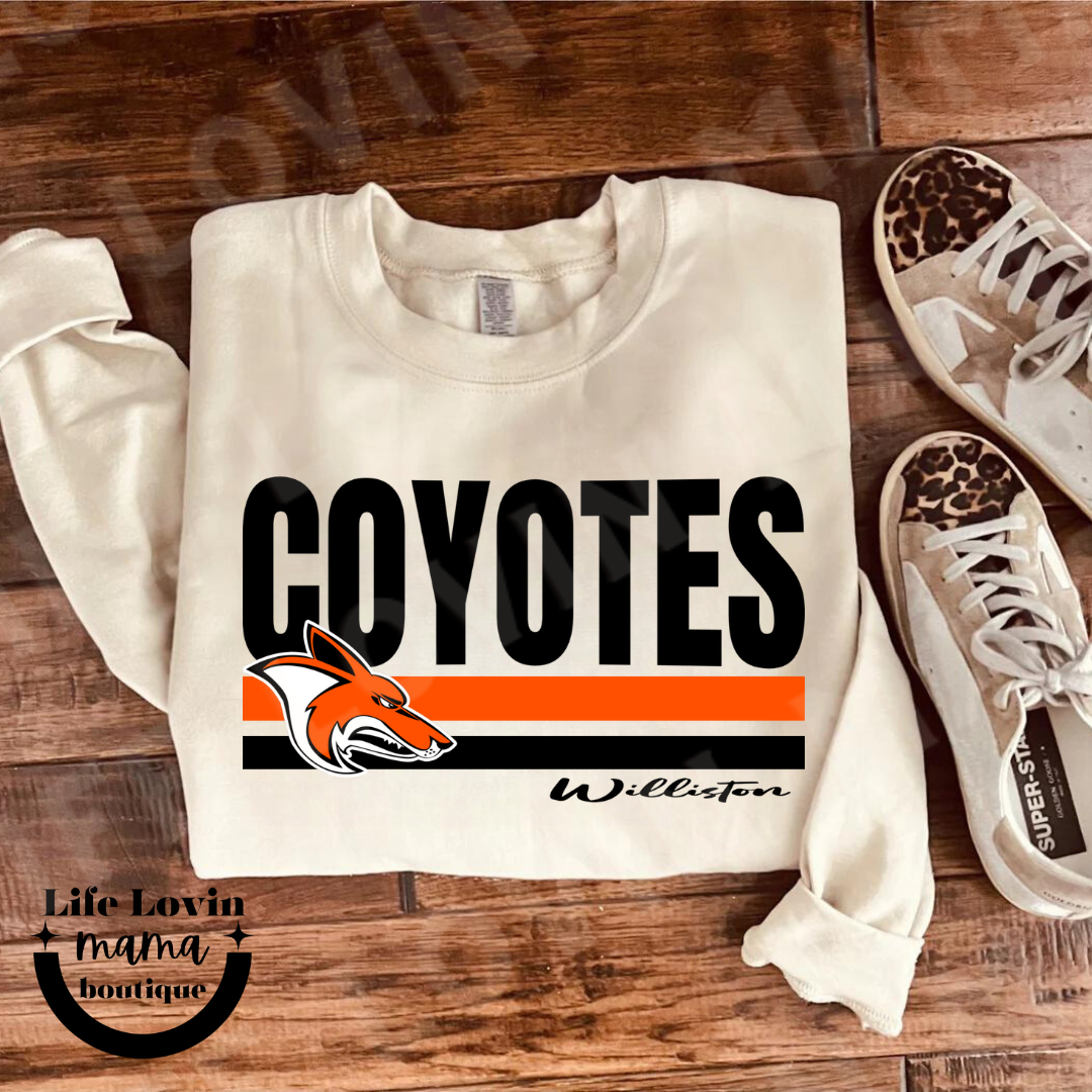 ADULT Retro COYOTES design