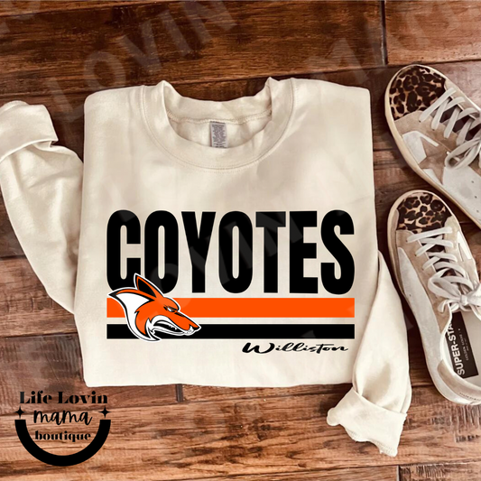 ADULT Retro COYOTES design