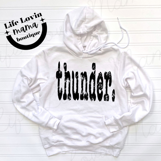 Thunder typewriter font