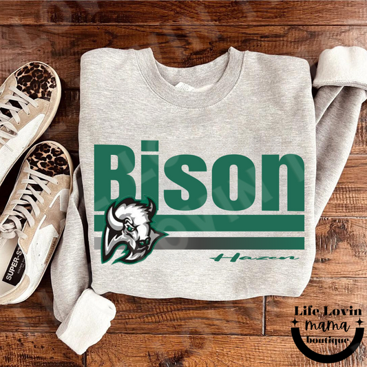 ADULT Retro BISON design