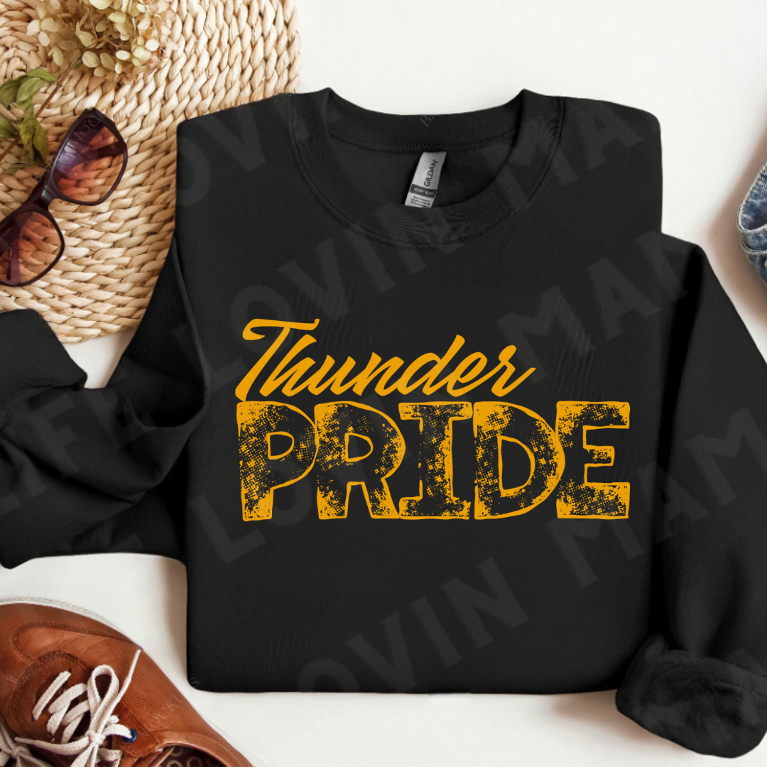 Thunder Pride distressed