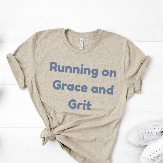 Running on grace and grit