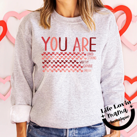 You are mini hearts