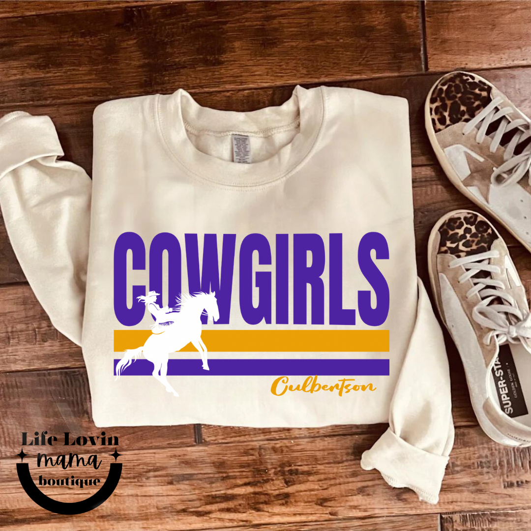 ADULT Retro COWGIRLS design