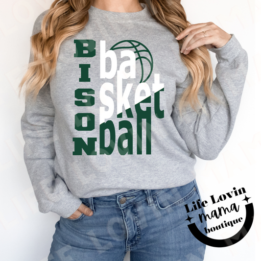 Bison Basketball Split