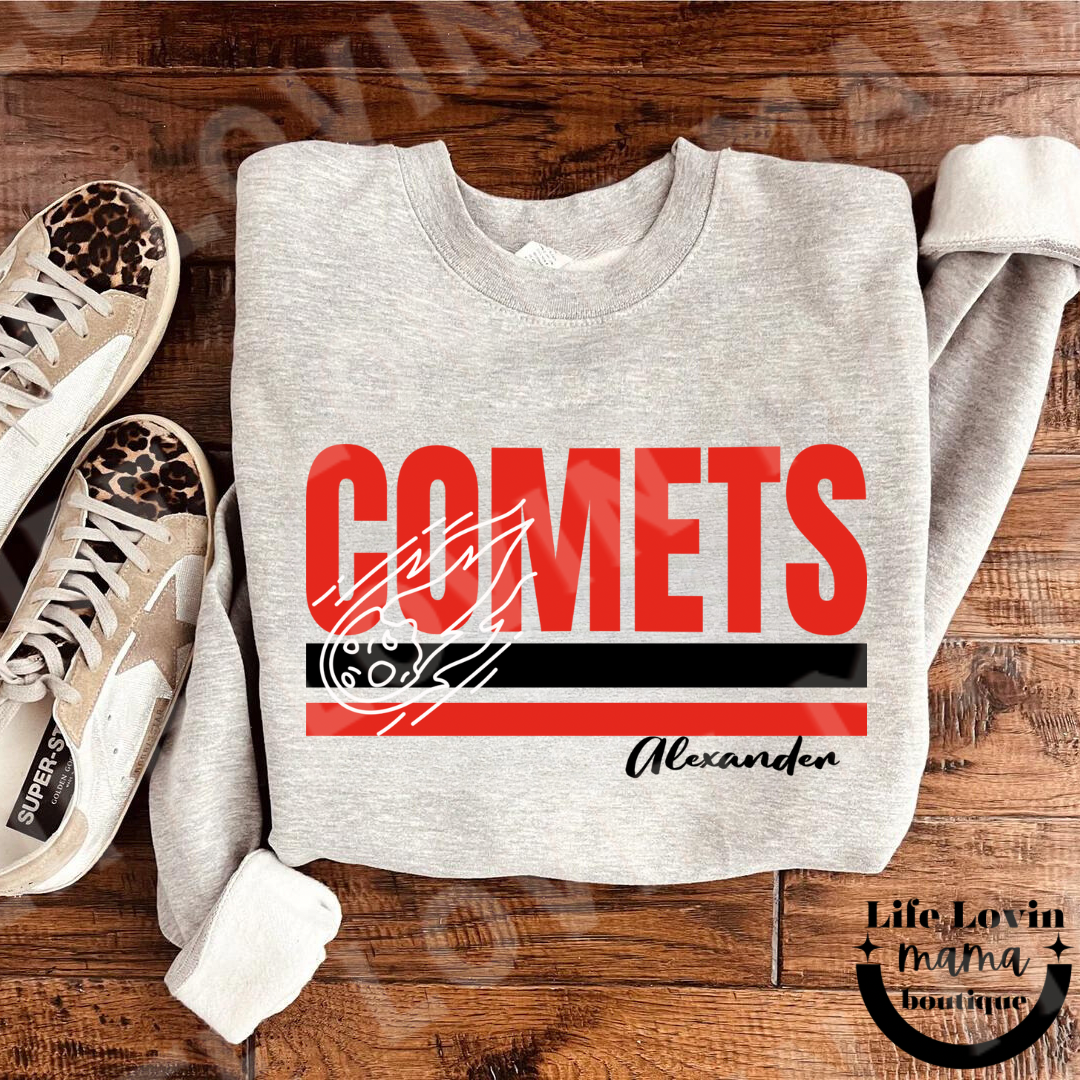 ADULT Retro COMETS design