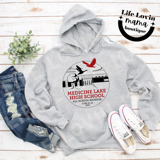Med Lake All school Reunion YOUTH Hoodie